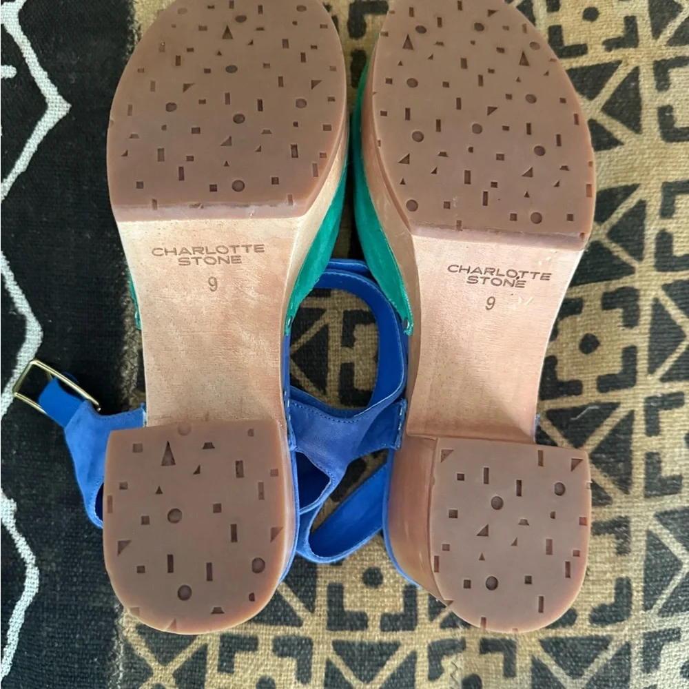 Charlotte Stone Maud Clogs Size 9 $200 - Picture 5 of 5